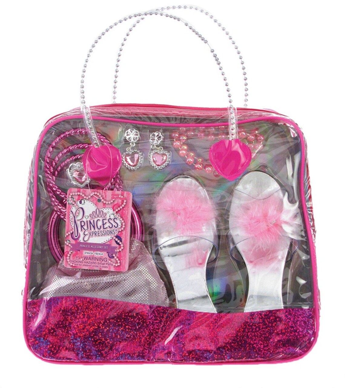 The Costume Center Pink Princess Dress Up Set Girl Child Halloween Costume Accessory - One Size